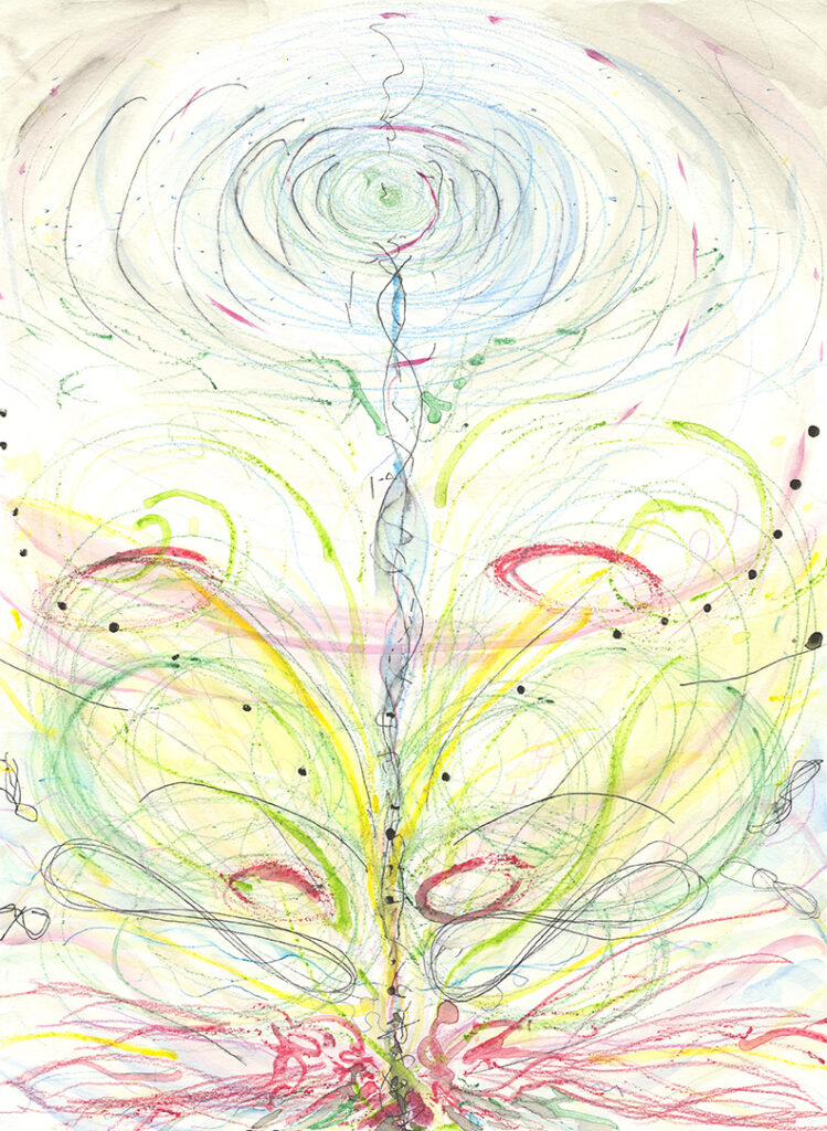 abstract watercolor art